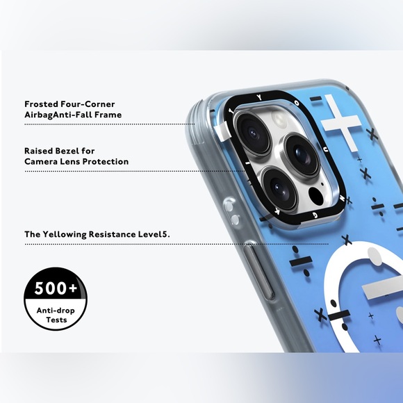 Color-Changing Number Puzzle IPHONE 16 PRO case | NWT - Picture 4 of 8